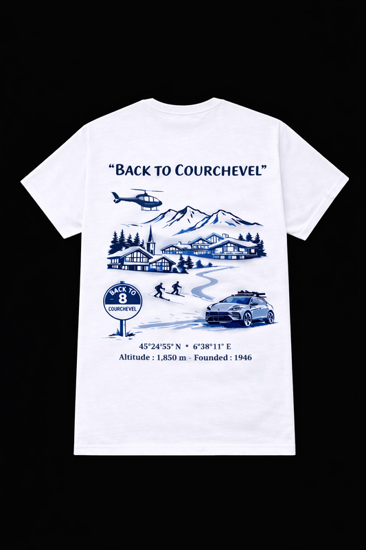 T-shirt Back to Courchevel