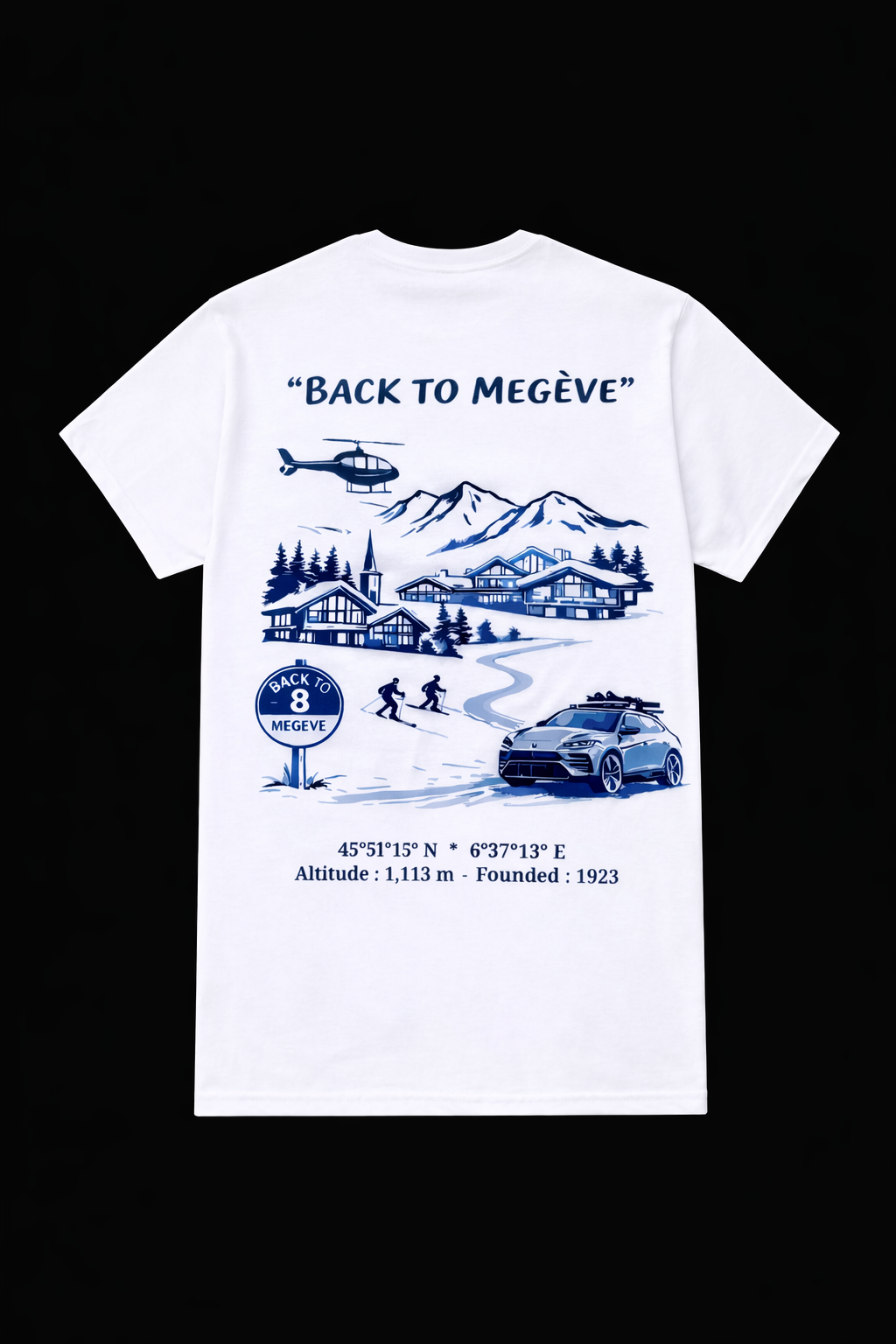 T-shirt Back to Megève